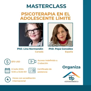 Masterclass Psicoterapia Adolescente límite