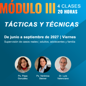 Formación en TFP: evaluar, conducir, sostener un tratamiento con pacientes complejos - MODULO III